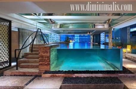 23 konsep top rumah minimalis dengan kolam renang indoor