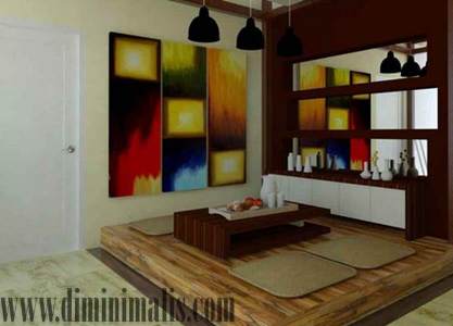 Desain Ruang Tamu Lesehan Untuk Maksimalkan Ruang Minimalis Anda
